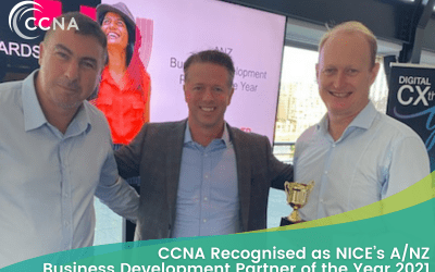 CCNA Recognised as NICE’s A/NZ Business Development Partner 2021